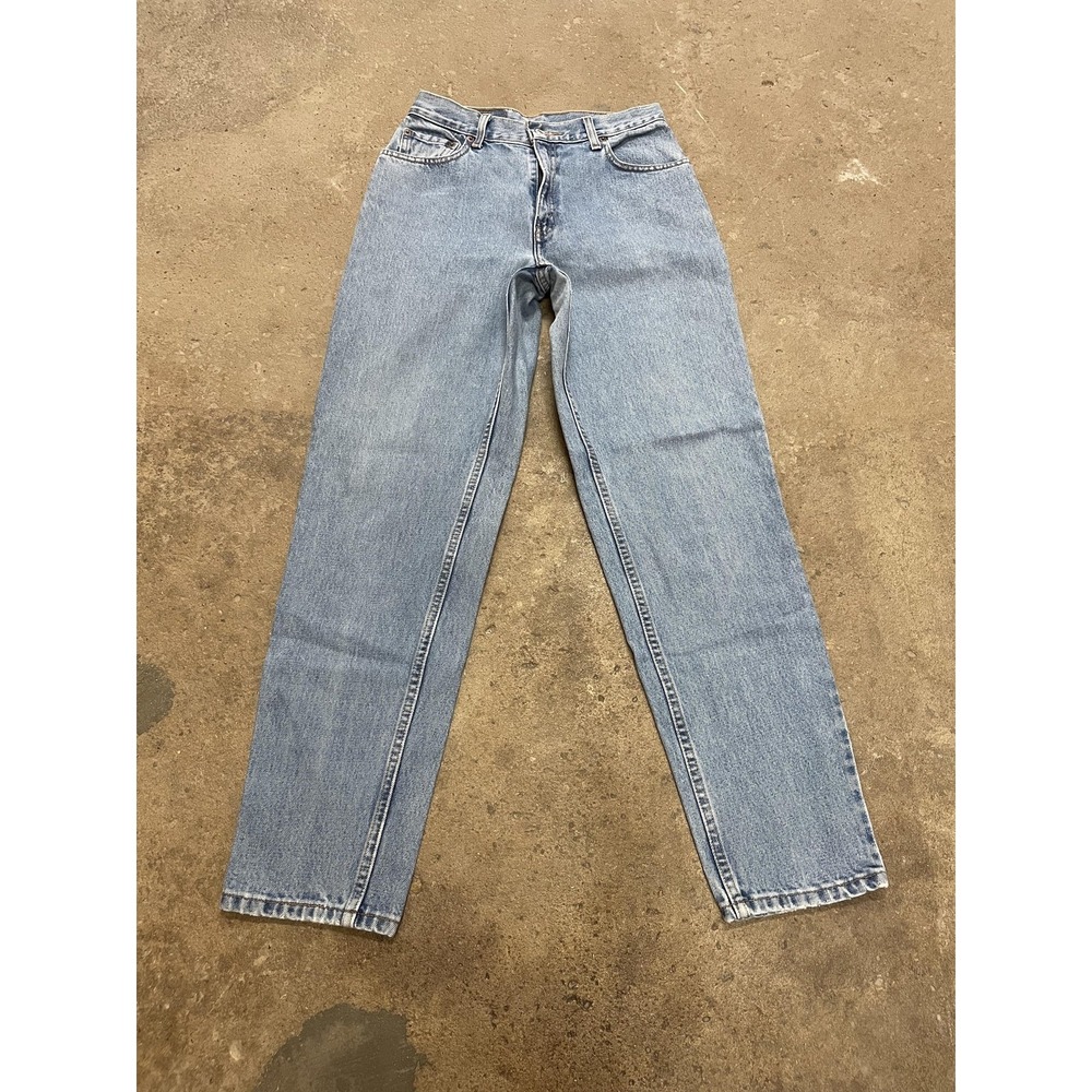 Levis 550 Jeans Womens 6 Medium Light Wash Relaxed Tapered Leg 100% Cotton Denim